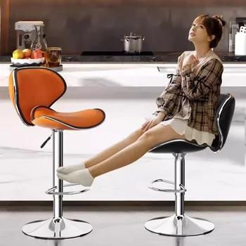 Valgomasis Virtuvė Baro kėdės Retro komercinis miegamasis Atlošas Lauko baro kėdės Pramoninio stiliaus 