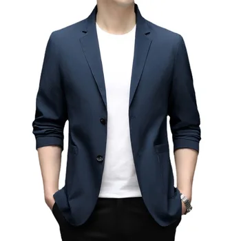 Z220-2023 naujas mažas kostiumas vyriška korėjietiška liekno kostiumo vyriško jaunimo kostiumo striukės versija